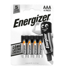 Pila ministilo AAA - 1,5V -  Everyday - LR03 - Energizer- blister 4 pezzi