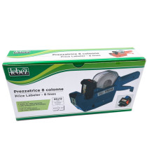 Prezzatrice Lebez 200 - 1 banda - 8 colonne - con €uro - nero - Lebez