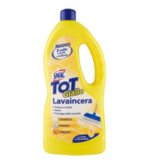 Smac Tot Giallo Lavaincera per pavimenti - cera di Carnauba - 1 L - Smac