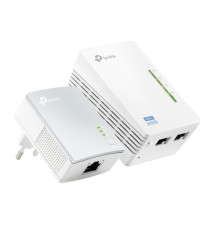 Starter Kit Powerline AV600 - Wi-Fi N 300Mbps con 2 porte Fast Ethernet - Tp-Link