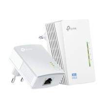 Starter Kit Powerline AV600 - Wi-Fi N 300Mbps con 2 porte Fast Ethernet - Tp-Link