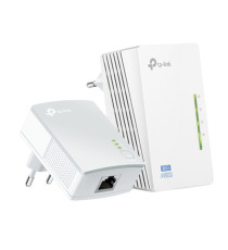 Starter Kit Powerline AV600 - Wi-Fi N 300Mbps con 2 porte Fast Ethernet - Tp-Link