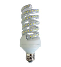 Lampadina led a spirale B5 18W E27 1850 lumen 3000K luce calda D61XH160mm Equivalenza lampada incandescente 118W