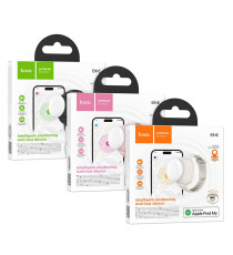 Localizzatore gps a braccialetto Hoco E91E nero compatibile con Google Find My Device, autonomia 12 mesi, ideale per bambini