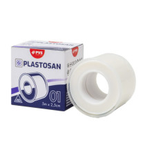 Cerotto - 2,5 cm - TNT - ipoallergenico - PVS - rotolo da 5 mt