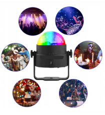 LED Party Light – Luce Effetto Discoteca per Feste con telecomando, LED multicolore ad alta luminosità, luce in movimento