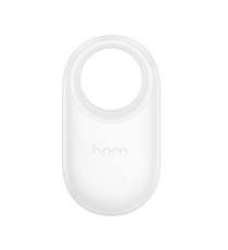 Localizzatore gps Hoco E94 bianco pearl compatibile con Apple Find My tracker compatto e leggerissimo, durata fino a 12 mesi