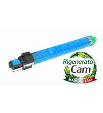 Toner MPC2503H ciano rigenerato CAM di alta qualità,made in Italy per RICOH MPC2503SP,MPC2011,2003 841928 12.000 pagine