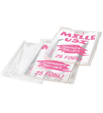 Fogli Cellophane - 100 x 130 cm - 30 micron - trasparente  - PNP - conf. 25 pezzi