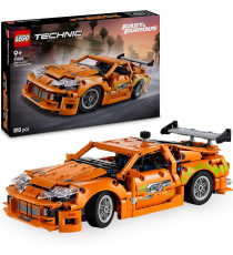 Lego Technic - Fast and Furious Toyota Supra MK4 - Lego 42204 con Motore 6 Cilindri e Portiere Apribili Anni 9+ 810pz