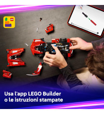 Lego Technic - Ferrari FXX K - Lego 42212 Motore V12, Differenziale e Pistoni Mobili Anni 10+ 897pz
