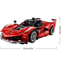 Lego Technic - Ferrari FXX K - Lego 42212 Motore V12, Differenziale e Pistoni Mobili Anni 10+ 897pz