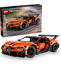 Lego Technic - Hyper Car Bugatti Chiron Pur Sport - Lego 42222 Motore W16, Sterzo e Porte Apribili Anni 9+ 771pz