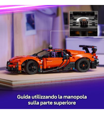 Lego Technic - Hyper Car Bugatti Chiron Pur Sport - Lego 42222 Motore W16, Sterzo e Porte Apribili Anni 9+ 771pz