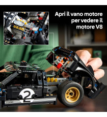 Lego Technic - Auto da corsa Ford GT40 MKII 1966 - Lego 42223 Motore V8, Dettagli e Livrea Originali Anni 18+ 793pz
