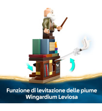 Lego Harry Potter - Castello di Hogwarts: Lezione di incantesimi - Lego 76442 con Hermione e con levitazione 204pz Anni 8+