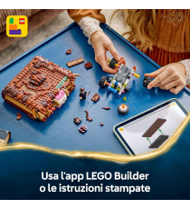 Lego Harry Potter - Il Libro Mostro dei mostri azzannante - Lego 76449 con Motore Pull-Back e Bocca Apribile 518pz Anni 9+