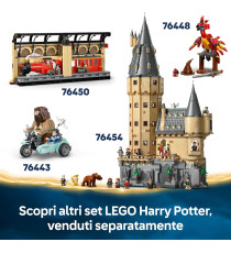 Lego Harry Potter - Il Libro Mostro dei mostri azzannante - Lego 76449 con Motore Pull-Back e Bocca Apribile 518pz Anni 9+