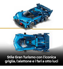Lego Speed Champions - Super auto sportiva Bugatti Vision GT - Lego 77253 con Minifigure del Pilota Anni 9+ 284pz