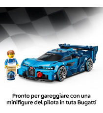 Lego Speed Champions - Super auto sportiva Bugatti Vision GT - Lego 77253 con Minifigure del Pilota Anni 9+ 284pz