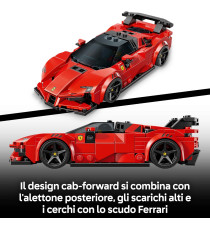 Lego Speed Champions - Ferrari SF90 XX Stradale - Lego 77254 con Minifigure del Pilota Anni 9+ 339pz