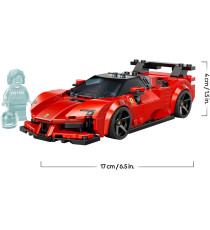 Lego Speed Champions - Ferrari SF90 XX Stradale - Lego 77254 con Minifigure del Pilota Anni 9+ 339pz