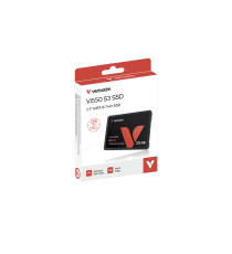 Hard Disk interno Verbatim Vi550 S3 SSD 256gb 49351 da 7 mm SATA III 2,5” Interna fino a 520 MB/s con chip flash NAND 3D