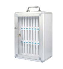 Armadietto portacellulare - 24 posti - 26 x 19 x 38,5 cm - grigio - Iternet