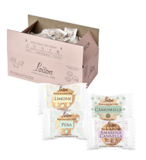 Biscotti al burro assortiti - 4 gusti Frutta e Meditazione - 1250 gr - Loison - conf. 200 biscotti
