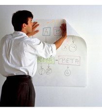 Blocco da parete Super Sticky - 559RP - 63,5 x 77,5 cm - carta riciclata - bianco - 30 fogli - Post-it