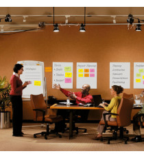 Blocco da parete Super Sticky - 559RP - 63,5 x 77,5 cm - carta riciclata - bianco - 30 fogli - Post-it