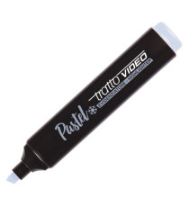 Evidenziatore Tratto Video Pastel - punta a scalpello - tratto da 1 - 5 mm - colori assortiti - Tratto - astuccio 4 pezz