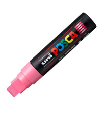 Marcatore a base d'acqua Uni Posca PC17K - punta extra large a scalpello 15,0mm  - rosa - Uni Mitsubishi
