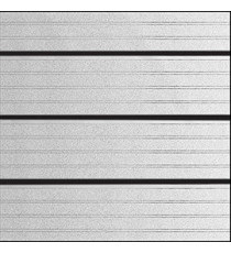 Plastica decorativa statica - 45 cm x 1,5 m - strisce sale riunioni - PVC - trasparente opaco - Patifix