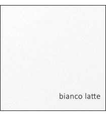 Plastica decorativa statica - 45 cm x 1,5 m - striscia oscurante opaca - PVC - bianco latte - Patifix