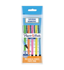 Portamine usa e getta Artio - 0.7 mm - HB - fusto colori assortiti - Papermate - conf.5 pezzi