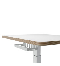 Scrivania Compatta Elettrica Sit-Stand - fissa - 80 x 60 x 65-130 cm - bianco - Leitz