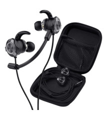 Auricolari - doppio  microfono staccabile - Nero - Trust