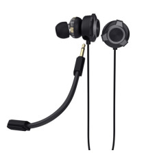 Auricolari - doppio  microfono staccabile - Nero - Trust