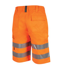 Bermuda alta visibilità Altair - taglia M - arancio fluo - U-Power