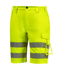 Bermuda alta visibilità Altair - taglia XL - giallo fluo - U-Power