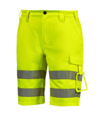 Bermuda alta visibilità Altair - taglia XXL - giallo fluo - U-Power