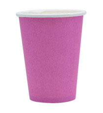 Bicchieri biodegradabili Ecocolor - 250cc - fucsia - Big Party - conf. 25 pezzi