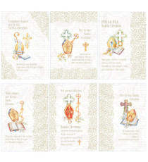 Biglietto Cresima - fantasie assortite - Rex Sadoch