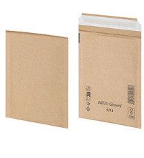 Busta imbottita AirPro Green - 17 x 21,5 cm - carta - avana - Bong Packaging - conf. 100 pezzi