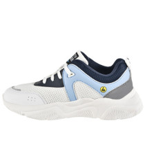 Calzatura bassa Sloan 01 LOW - numero 37 - bianco/azzurro - Safety Jogger