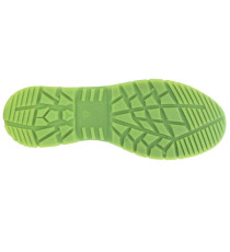 Calzatura di sicurezza MARATONA S1PS SR - numero 38 - maglia/poliuretano - nero/giallo - Deltaplus