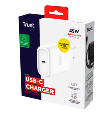 Caricatore - 45W - GaN USB-C - Bianco - MAXO -Trust