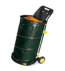 Carrello raccoglifoglie Pop-Up - 150 L - acciaio/PE - Garden Friend