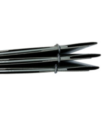 Cartella 3 lembi con elastico - A4 - dorso piatto - grigio scuro - BM